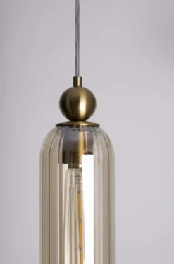 Sklep Kaja Smukła lampa wisząca w kolorze mosiądzu MX P0510 CAMPANILA | Kaja Fashion