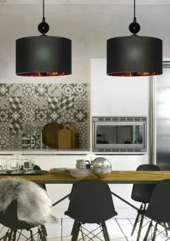 Sklep Kaja Smukła lampa wisząca z abażurem 31-39385 MELBA | Kaja Oświetlenie* Randole Tradycyjne
