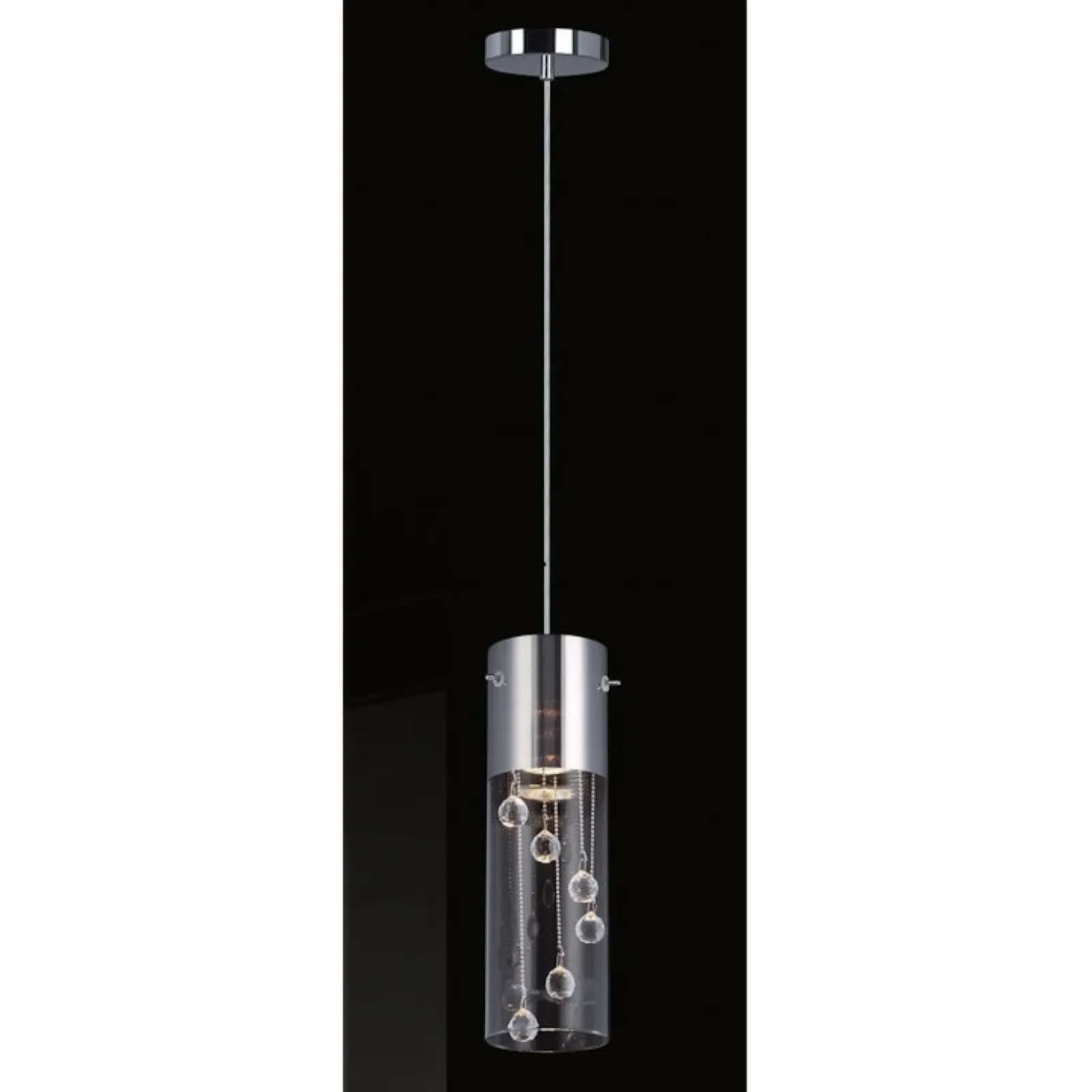 Sklep Kaja Smukła lampa wisząca z kryształkami MDM1835-1 CORDELL | Kaja Best