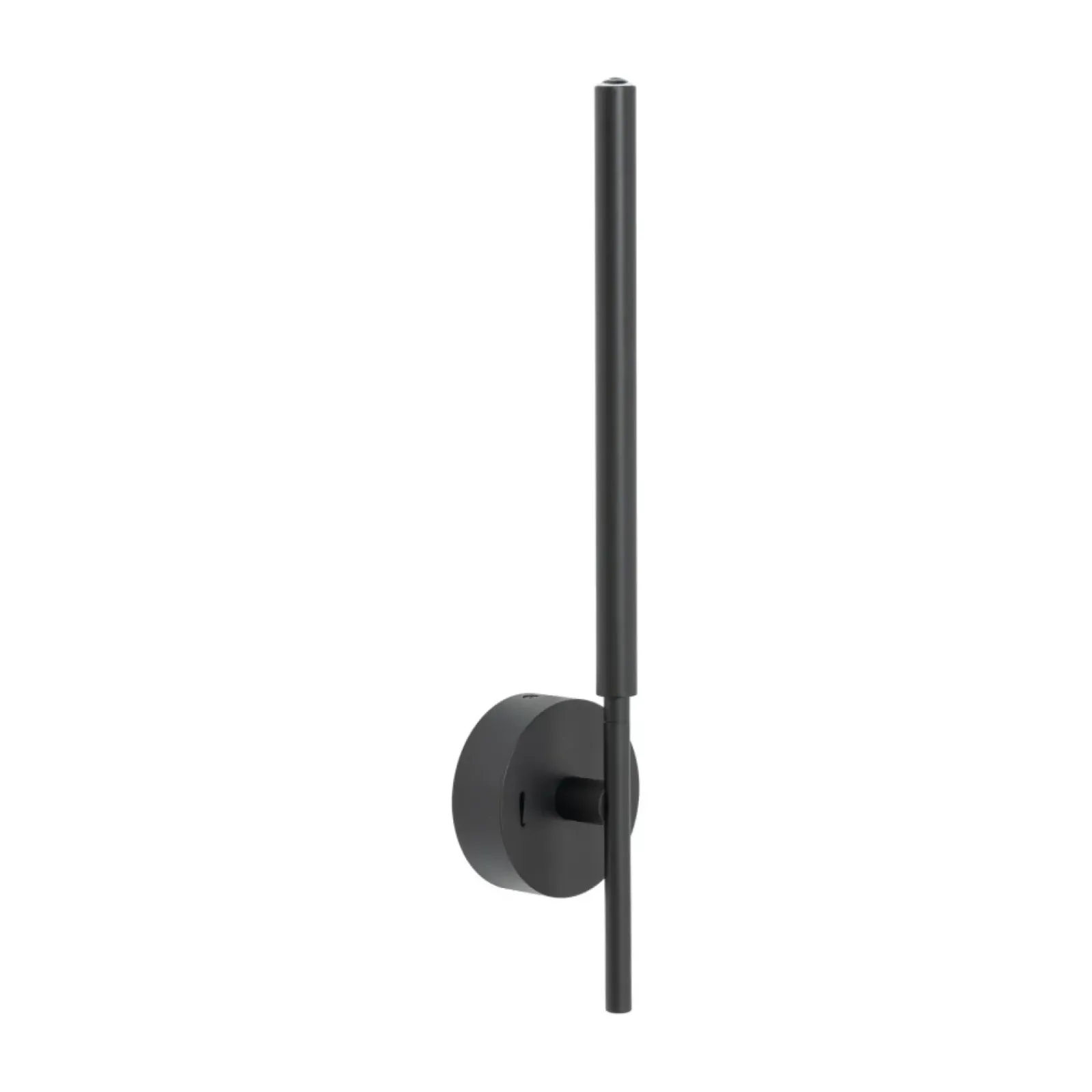 Sklep Kaja Smukły, czarny kinkiet do korytarza TK 5397 FOCUS BLACK | Kaja* Lampy Led