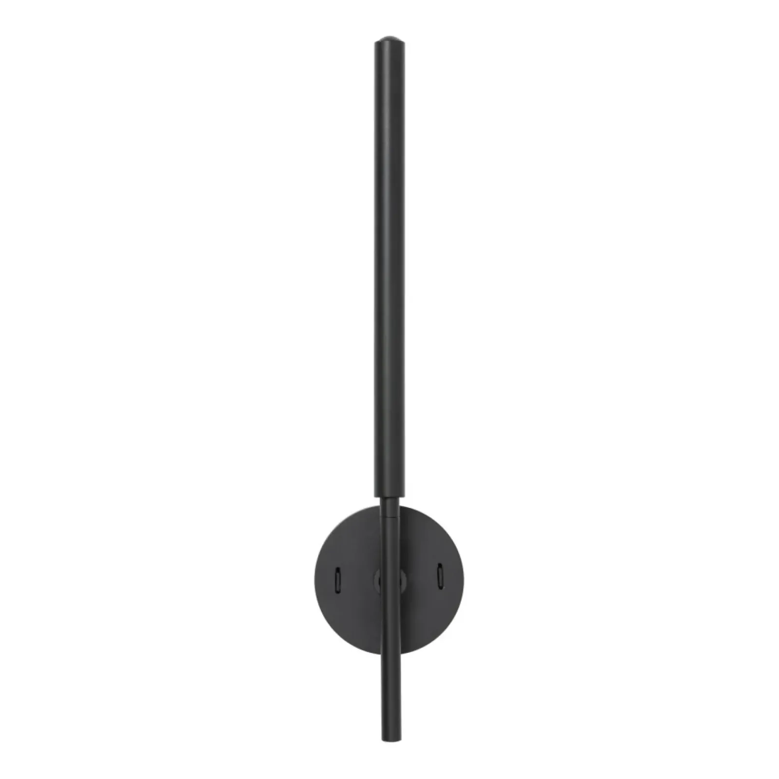 Sklep Kaja Smukły, czarny kinkiet do korytarza TK 5397 FOCUS BLACK | Kaja* Lampy Led