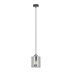 Sklep Kaja Solidna lampa wisząca z kloszem w kształcie tuby K-5525 z serii LUNA Shop