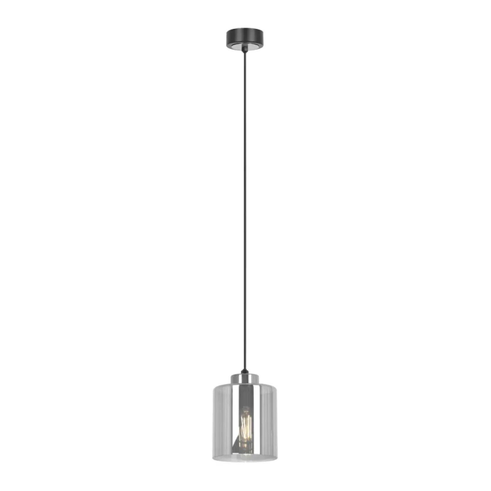Sklep Kaja Solidna lampa wisząca z kloszem w kształcie tuby K-5525 z serii LUNA Shop