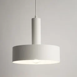 Sklep Kaja Solidna, stalowa lampa wisząca do kuchni SIG 40815 z serii VITRUM biały Store