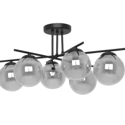 Sklep Kaja Spektakularna lampa sufitowa, grafitowe klosze K-5167 - GAMMA | Kaja Flash Sale