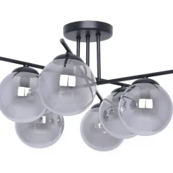 Sklep Kaja Spektakularna lampa sufitowa, grafitowe klosze K-5167 - GAMMA | Kaja Flash Sale