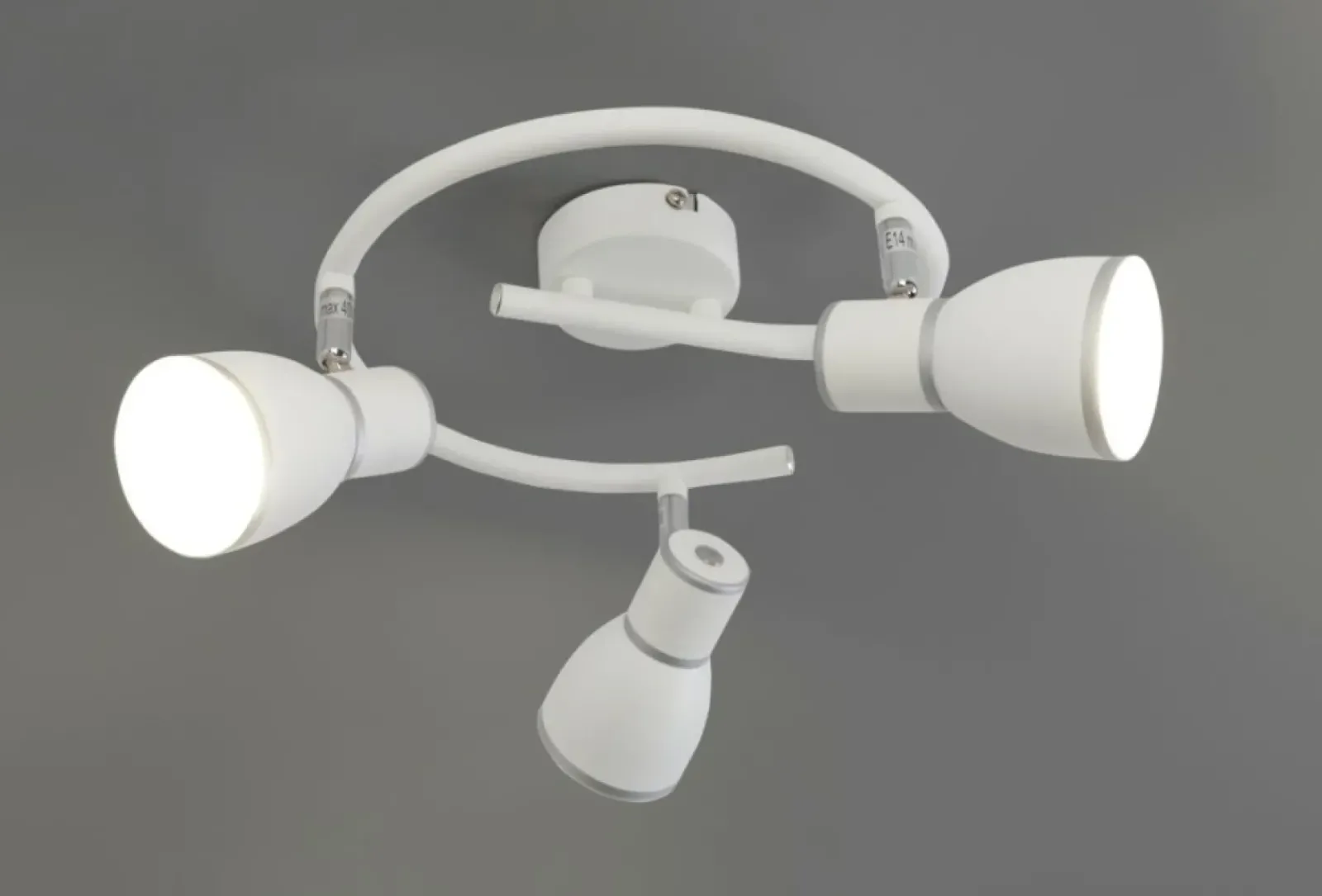 Sklep Kaja Spiralna lampa sufitowa z reflektorkami 98-63380 FIDO | Kaja* Randole Tradycyjne