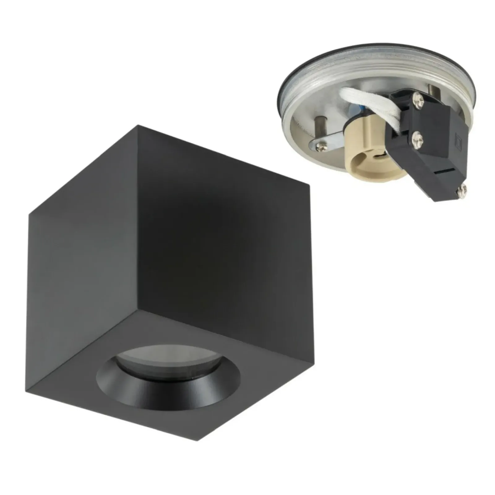 Sklep Kaja Spot natynkowy do kuchni 8,5x8,5cm 10718 PARANA | Kaja Oświetlenie* Lampy Do Łazienki
