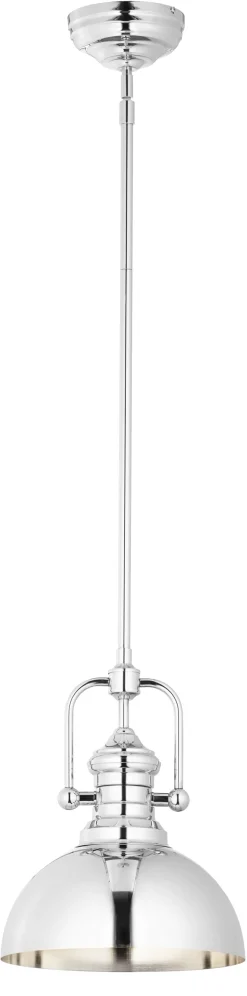 Sklep Kaja Srebrna lampa do wieszania na skosach JUP 1786 PLATINO | Kaja* Randole Tradycyjne