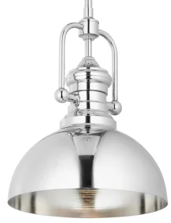 Sklep Kaja Srebrna lampa do wieszania na skosach JUP 1786 PLATINO | Kaja* Randole Tradycyjne