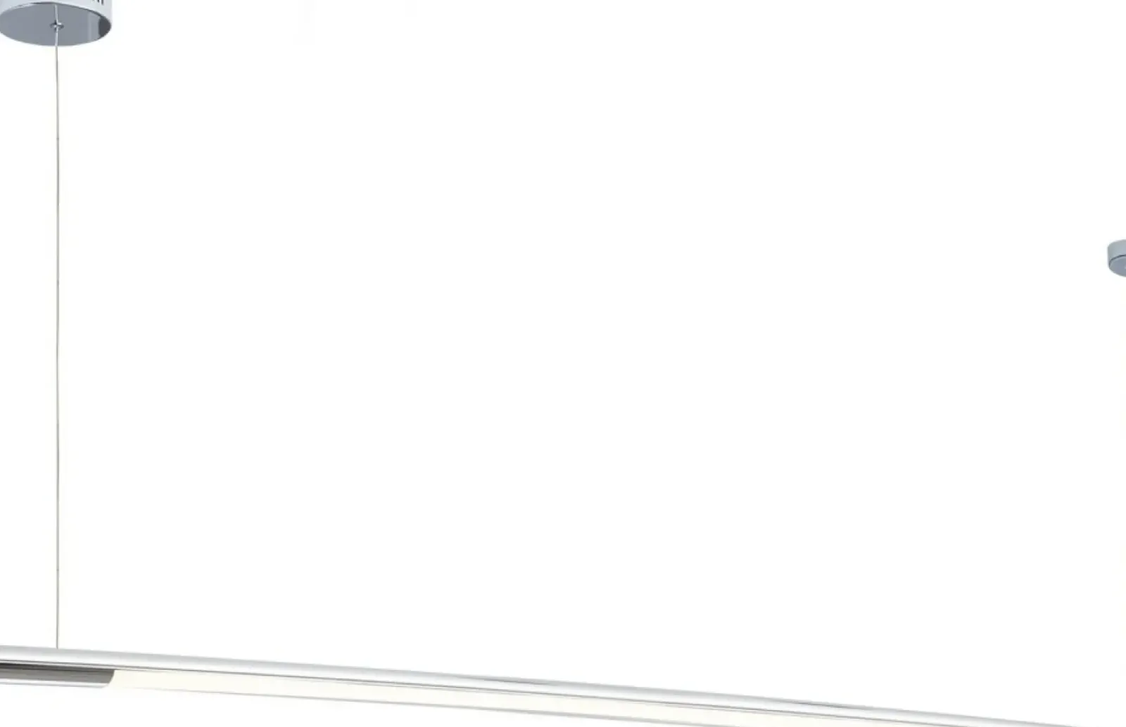 Sklep Kaja Srebrna lampa LED 150cm nad bar MX P0359 ORGANIC P | Kaja Oświetlenie Hot