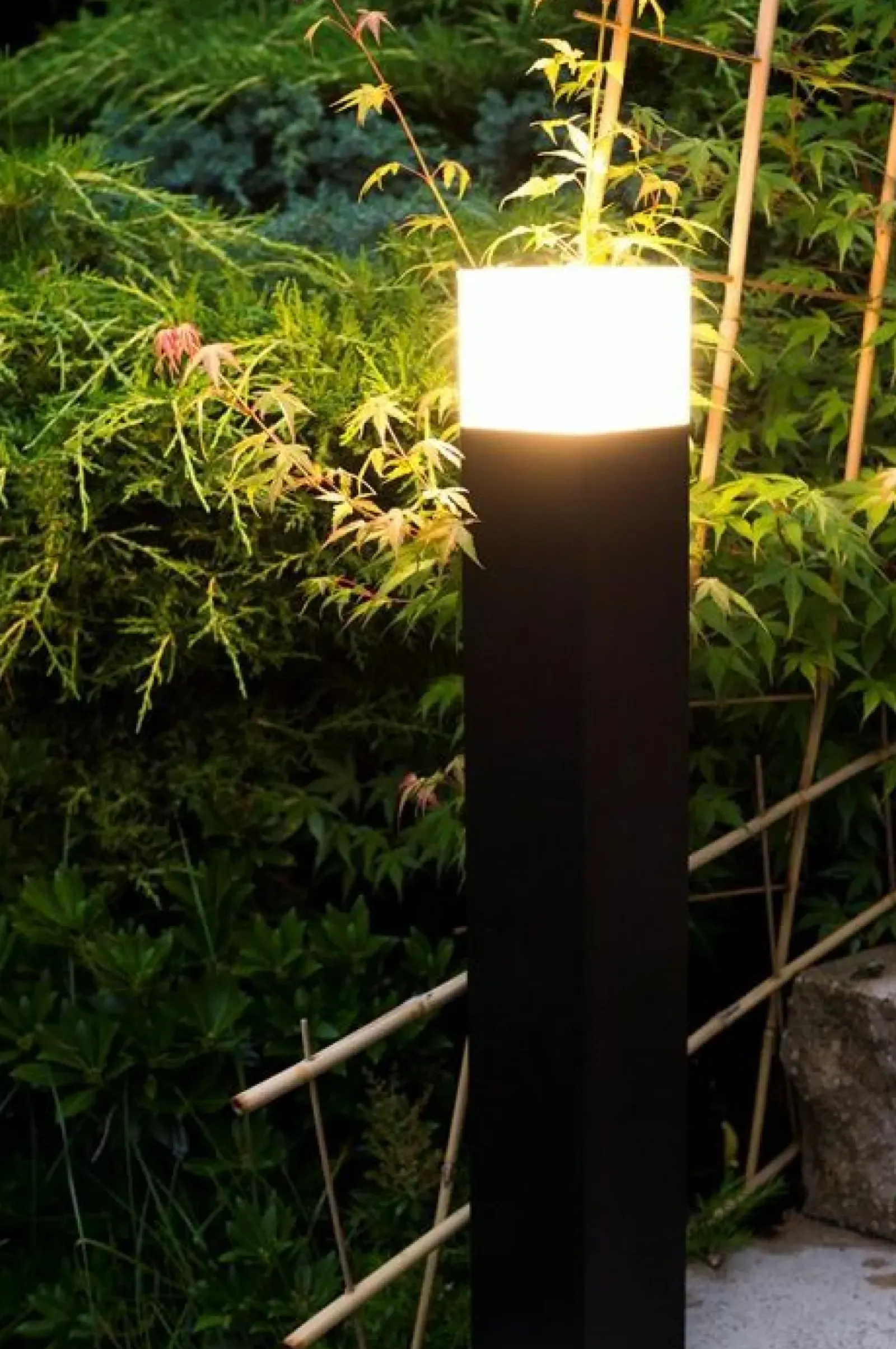 Sklep Kaja Srebrna lampa ogrodowa, stojąca, wys. 33cm CB-330 AL z serii CUBE | Kaja Oświetl* Lampy Ogrodowe Stojące