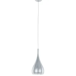 Sklep Kaja Srebrna lampa wisząca łezka MA01986C-001 CH ANON | Kaja Oświetlenie Best