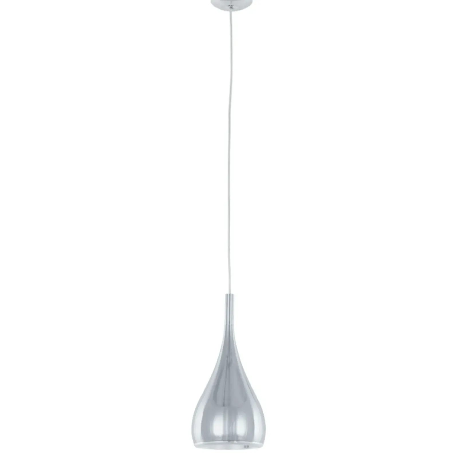 Sklep Kaja Srebrna lampa wisząca łezka MA01986C-001 CH ANON | Kaja Oświetlenie Best