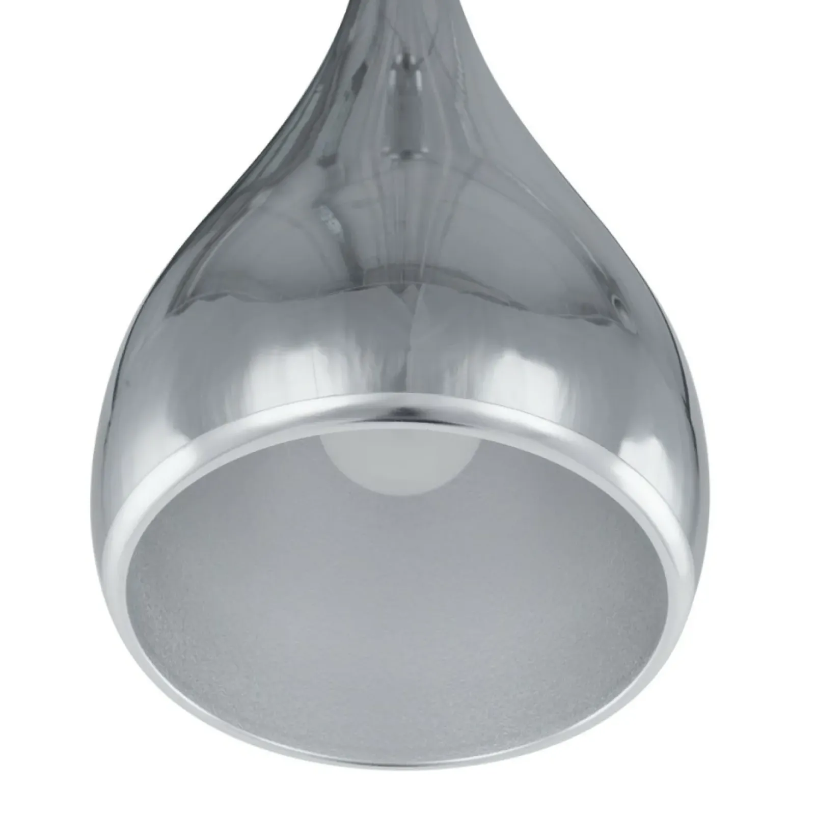 Sklep Kaja Srebrna lampa wisząca łezka MA01986C-001 CH ANON | Kaja Oświetlenie Best
