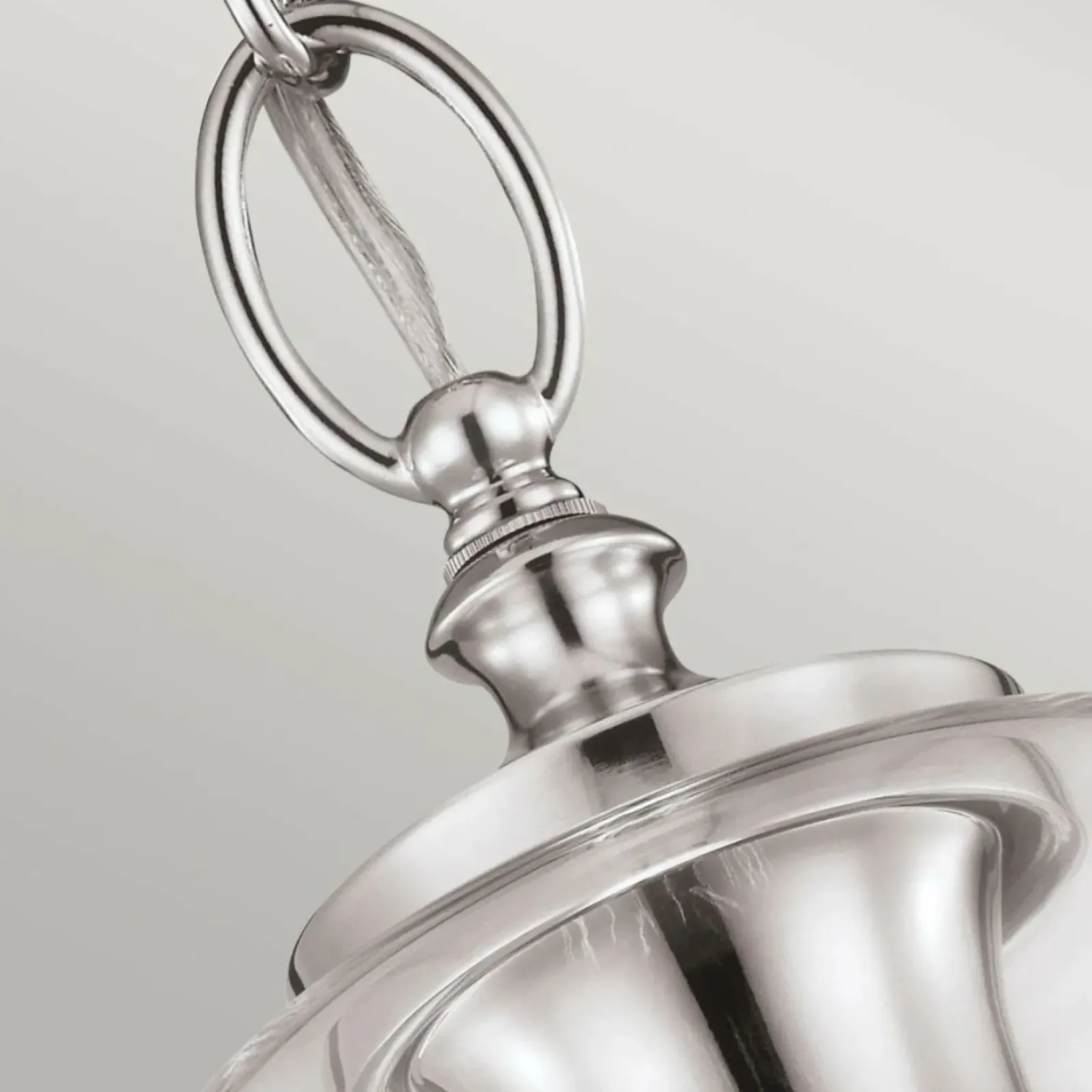 Sklep Kaja Srebrna lampa wisząca, klasyczna FE-HOUNSLOW-P-PN z serii HOUNSLOW polerowanynikiel Cheap