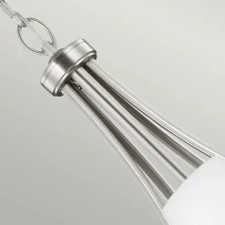 Sklep Kaja Srebrna lampa wisząca na 5 żarówek FE-VINTNER5 z serii VINTNER satynowynikiel Best