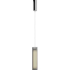 Sklep Kaja Srebrna lampa wisząca, wbudowany LED MOD410PL-L12CH3K z serii SONATA chrom Store