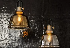 Sklep Kaja Srebrna lampa wisząca z regulowaną wysokością 9152 | Kaja Oświetlenie srebrny Cheap
