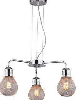 Sklep Kaja Srebrna lampa z drucianymi kloszami 33-58539 GLIVA | Kaja Oświetlenie* Randole Tradycyjne