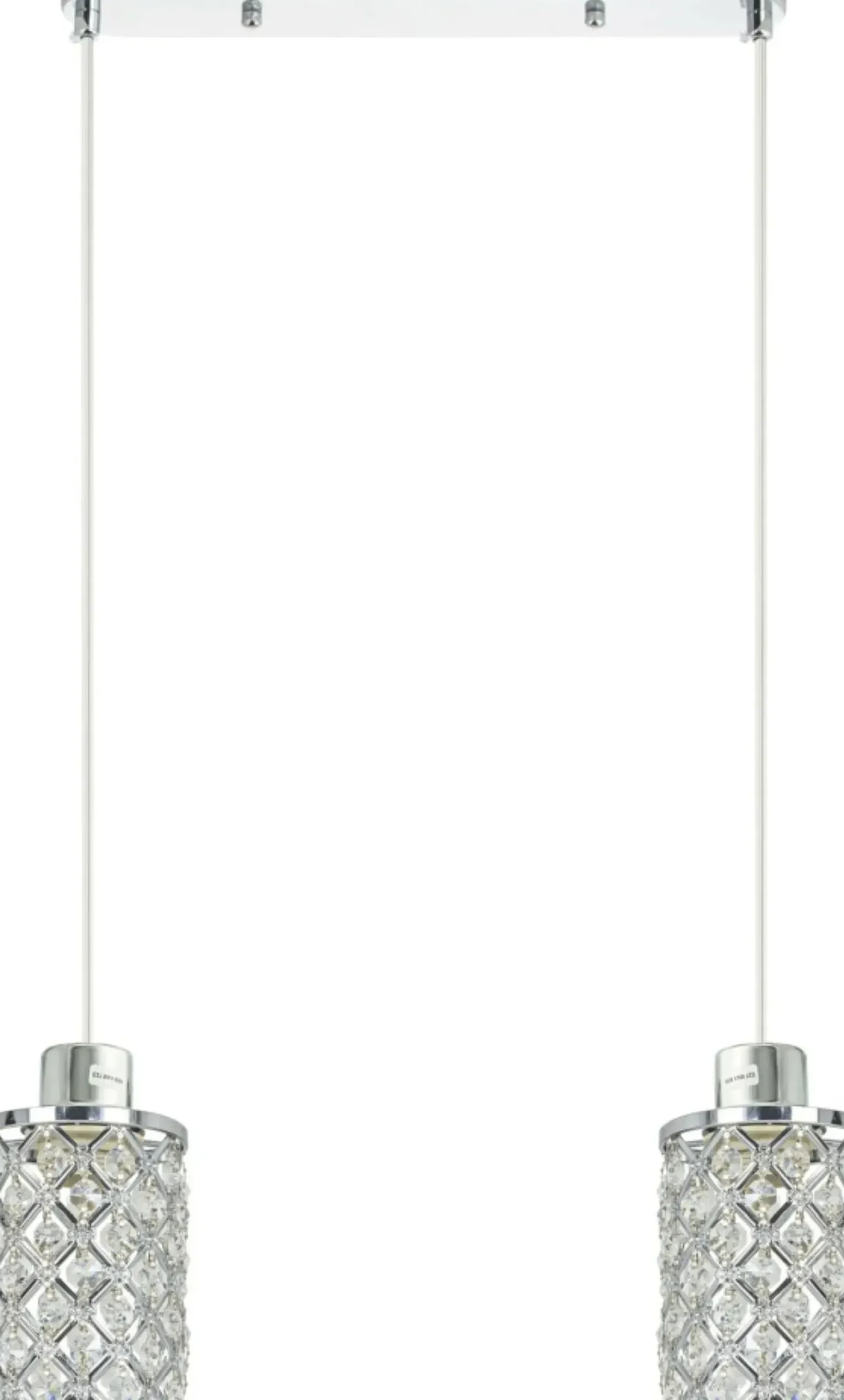 Sklep Kaja Srebrna, podwójna lampa wisząca nad stół 6751/2 8C z serii CAP Clearance