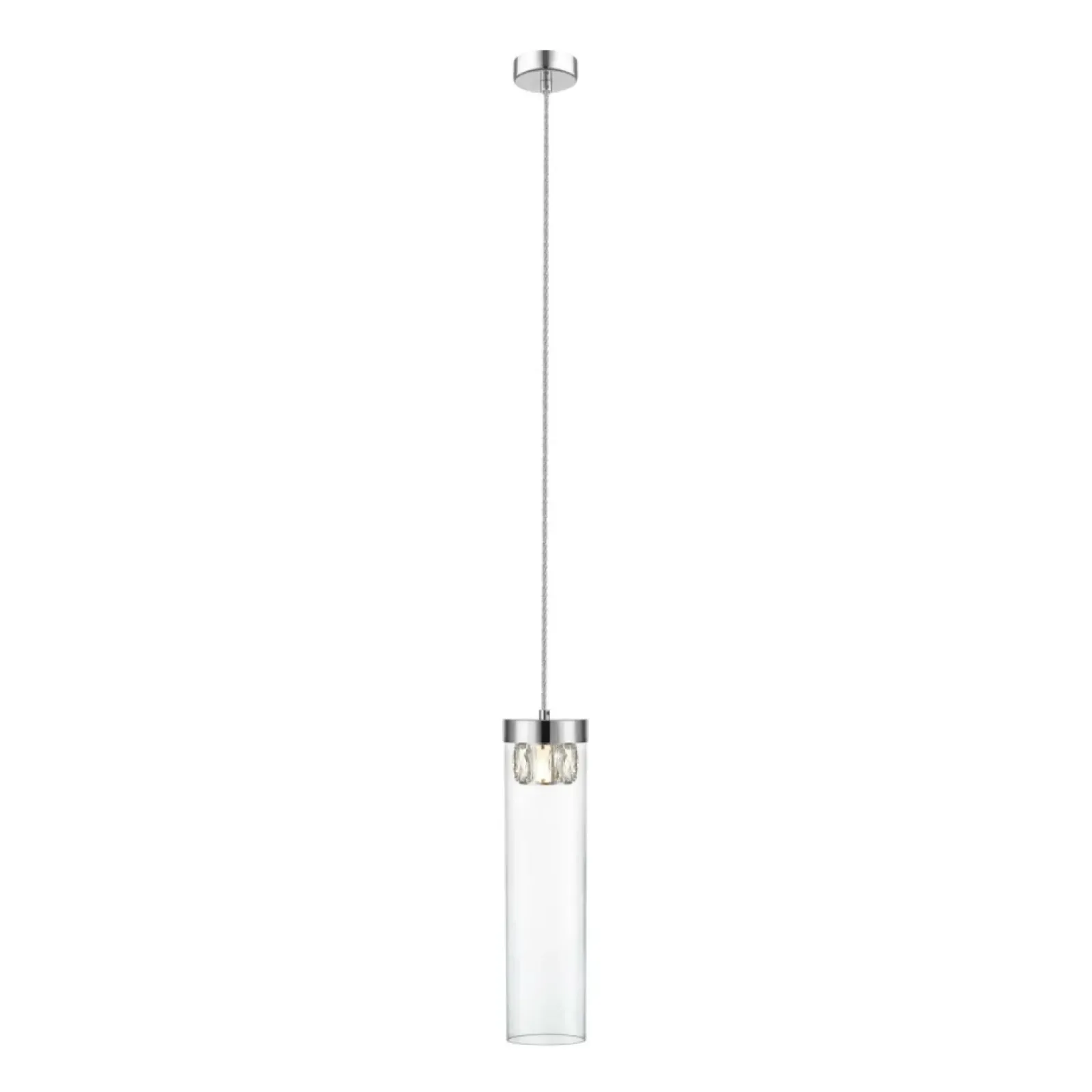 Sklep Kaja Srebrna, punktowa lampa wisząca P0389-01D-F4AC GEM| Kaja Oświetlenie Cheap