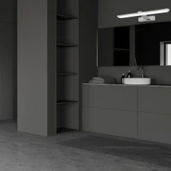 Sklep Kaja Srebrny kinkiet obrazowy, idealny nad lustro ML5613 z serii SPLASH | Kaja Oświet* Lampy Led