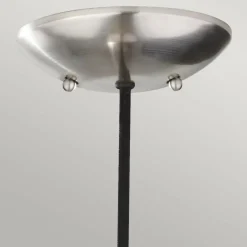 Sklep Kaja Stalowo-czarna lampa wisząca FE-BESO-P-S-BS z serii BESO szczotkowanastal Discount