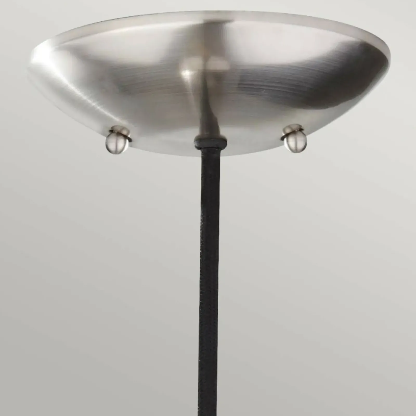 Sklep Kaja Stalowo-czarna lampa wisząca FE-BESO-P-S-BS z serii BESO szczotkowanastal Discount