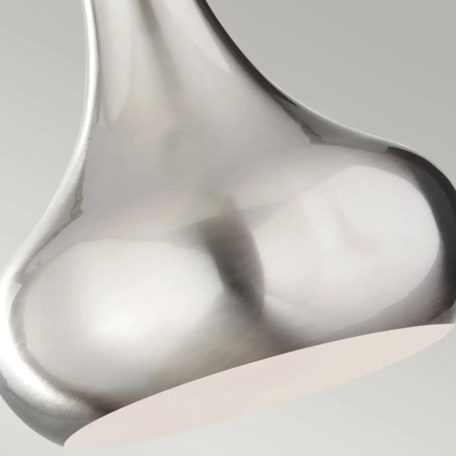 Sklep Kaja Stalowo-czarna lampa wisząca FE-BESO-P-S-BS z serii BESO szczotkowanastal Discount