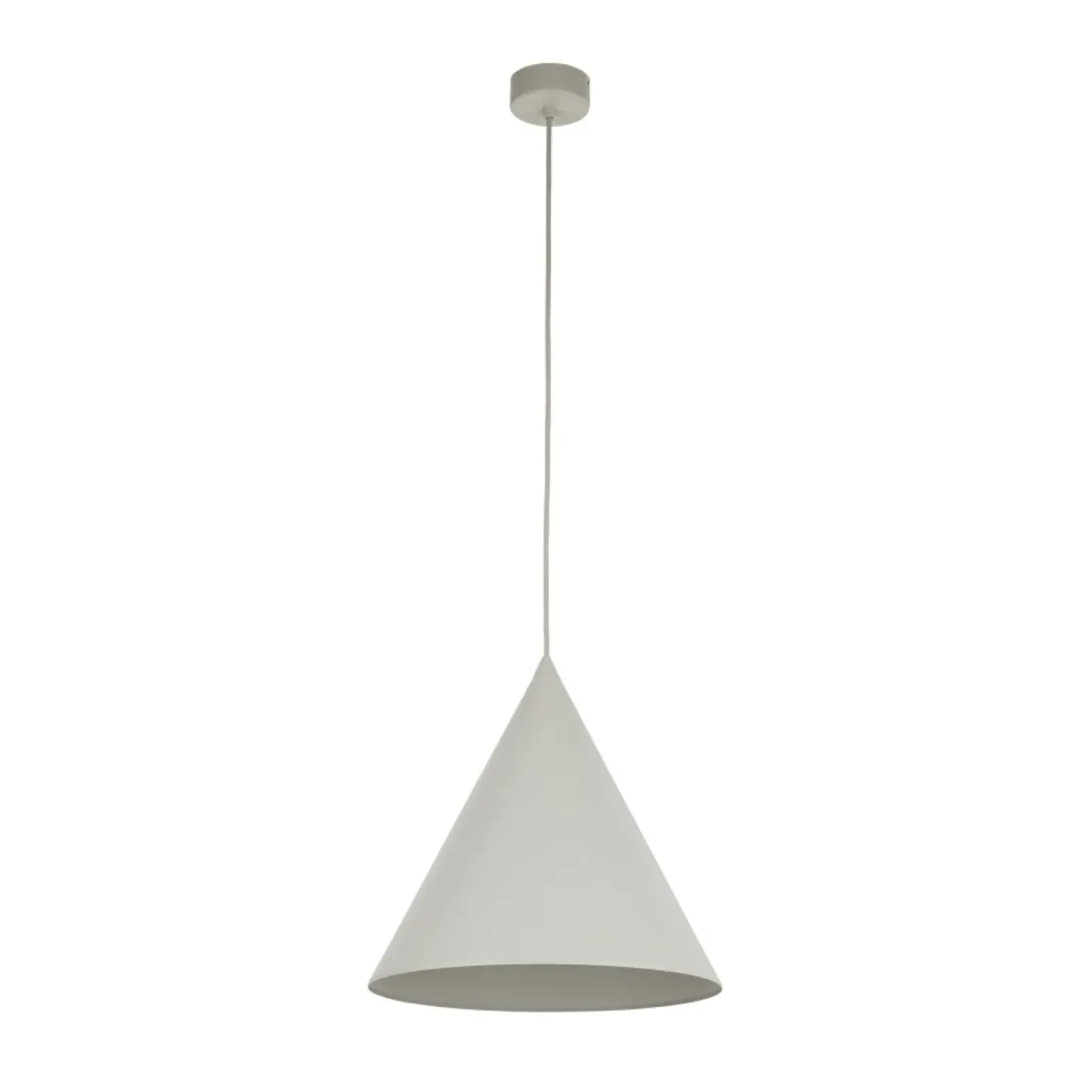 Sklep Kaja Stożkowa, beżowa lampa do kuchni ⌀32cm TK 10056 CONO | Kaja Fashion