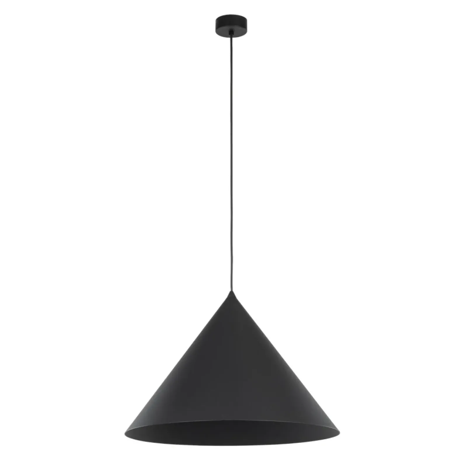 Sklep Kaja Stożkowa, czarna lampa wisząca TK 10059 CONO BLACK | Kaja Oświetlenie Outlet