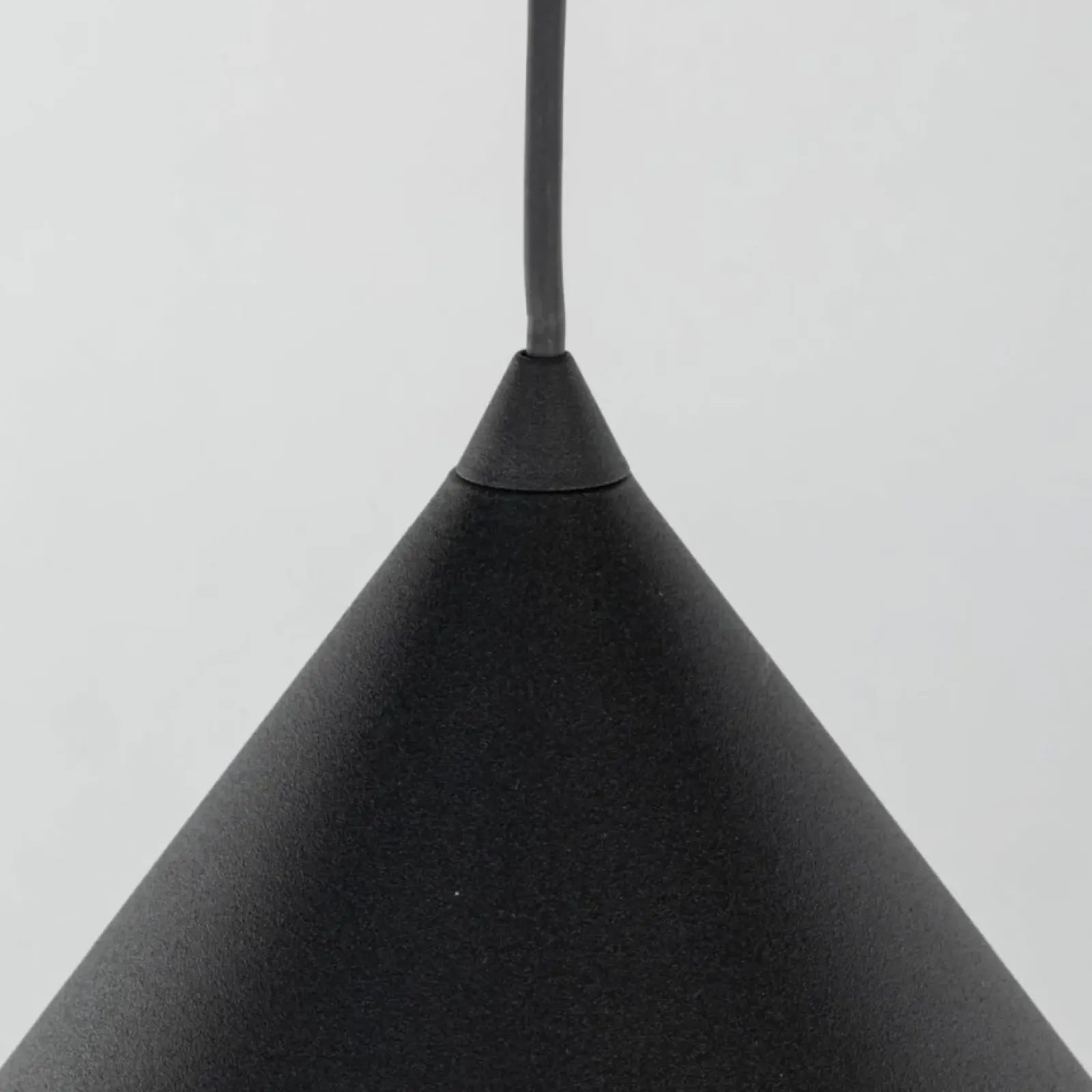 Sklep Kaja Stożkowa, czarna lampa wisząca TK 10059 CONO BLACK | Kaja Oświetlenie Outlet