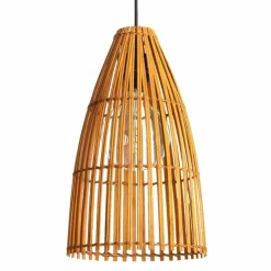 Sklep Kaja Stylowa, bambusowa lampa wisząca ABR-LW7-BH-E27 BOHO | Kaja brązowy Flash Sale