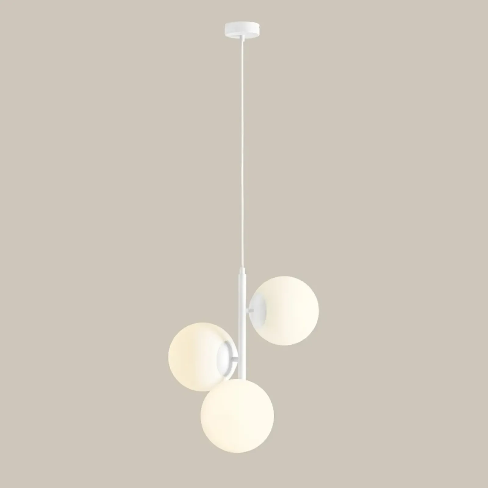 Sklep Kaja Stylowa, biała lampa wisząca do sypialni i salonu 1120E_M z serii FIN Zadzwońporabattel.783200183(8-16)/mailsklep@kaja.com.pl Clearance