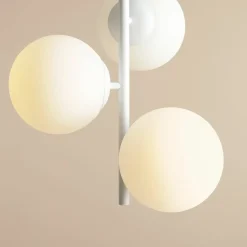 Sklep Kaja Stylowa, biała lampa wisząca do sypialni i salonu 1120E_M z serii FIN Zadzwońporabattel.783200183(8-16)/mailsklep@kaja.com.pl Clearance