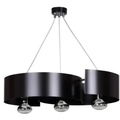 Sklep Kaja Stylowa, czarna lampa wisząca w stylu loftowym 284/3 VIXON | Kaja Clearance