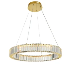 Sklep Kaja Stylowa, kryształowa lampa glamour ⌀60cm AZ5788 SPARK DIMM | Kaja Best
