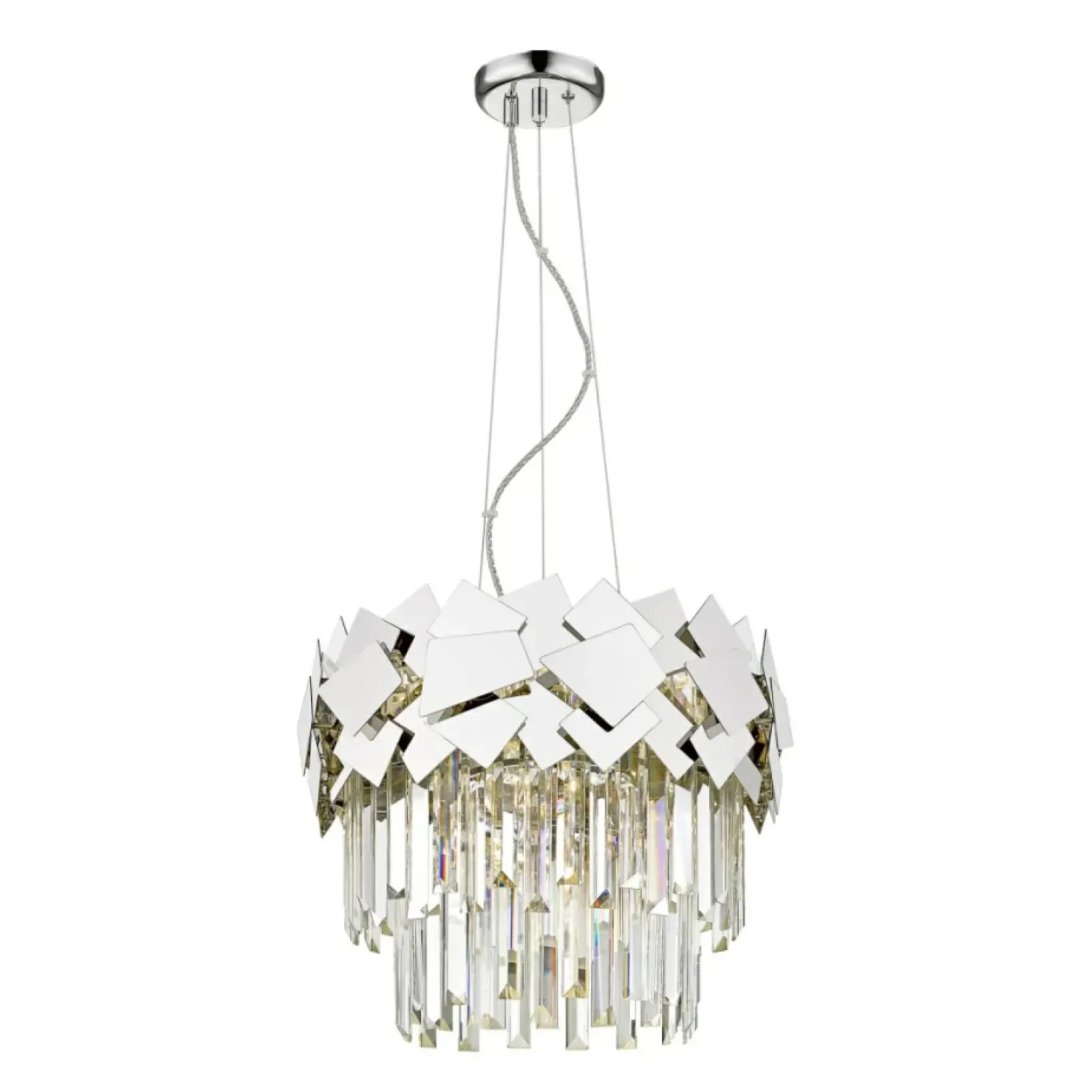 Sklep Kaja Stylowa, kryształowa lampa wisząca P0506-05A-F4AC QUASAR | Kaja Fashion