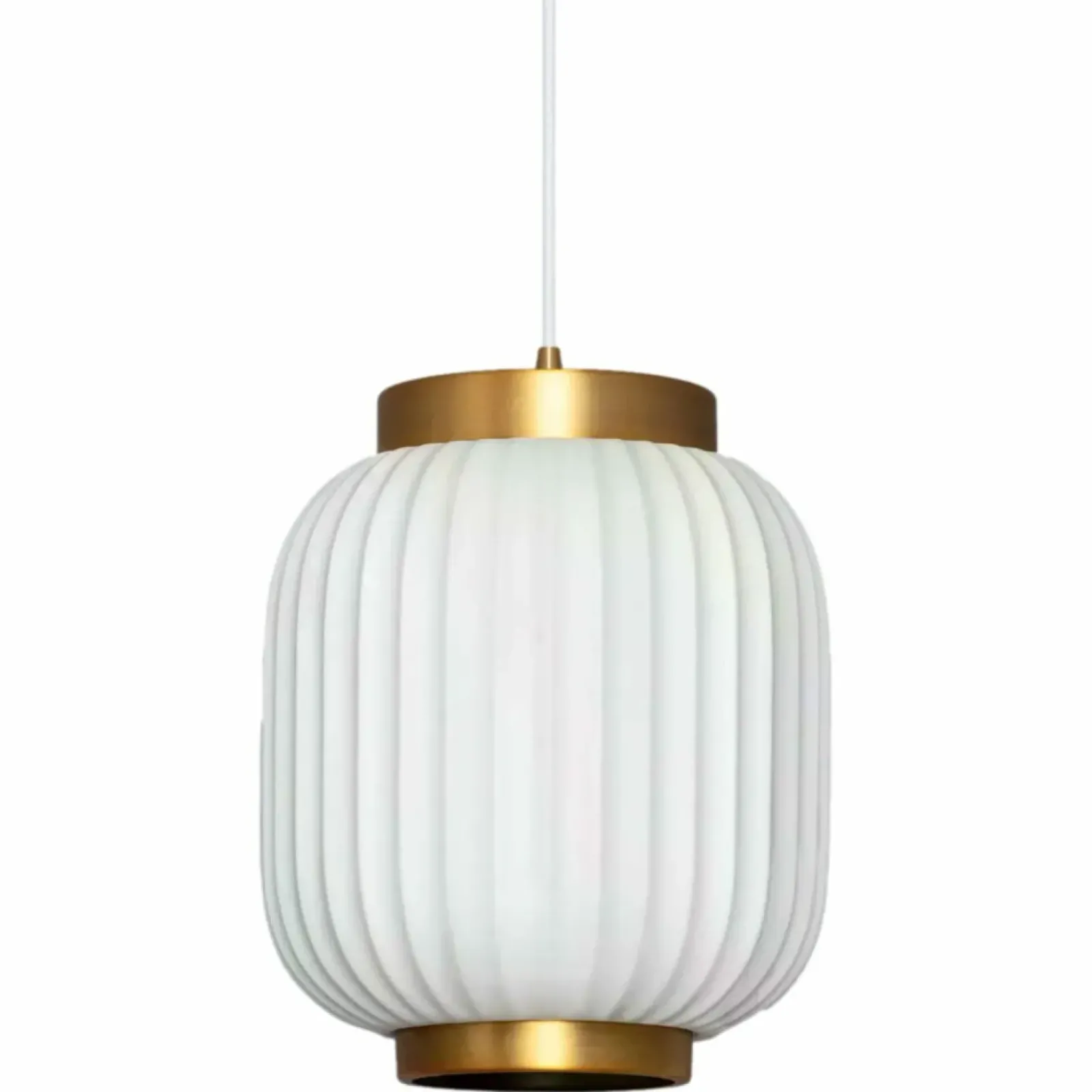 Sklep Kaja Stylowa lampa, biało-złoty klosz ABR-LWPP-E14 PORCELLADO | Kaja Discount