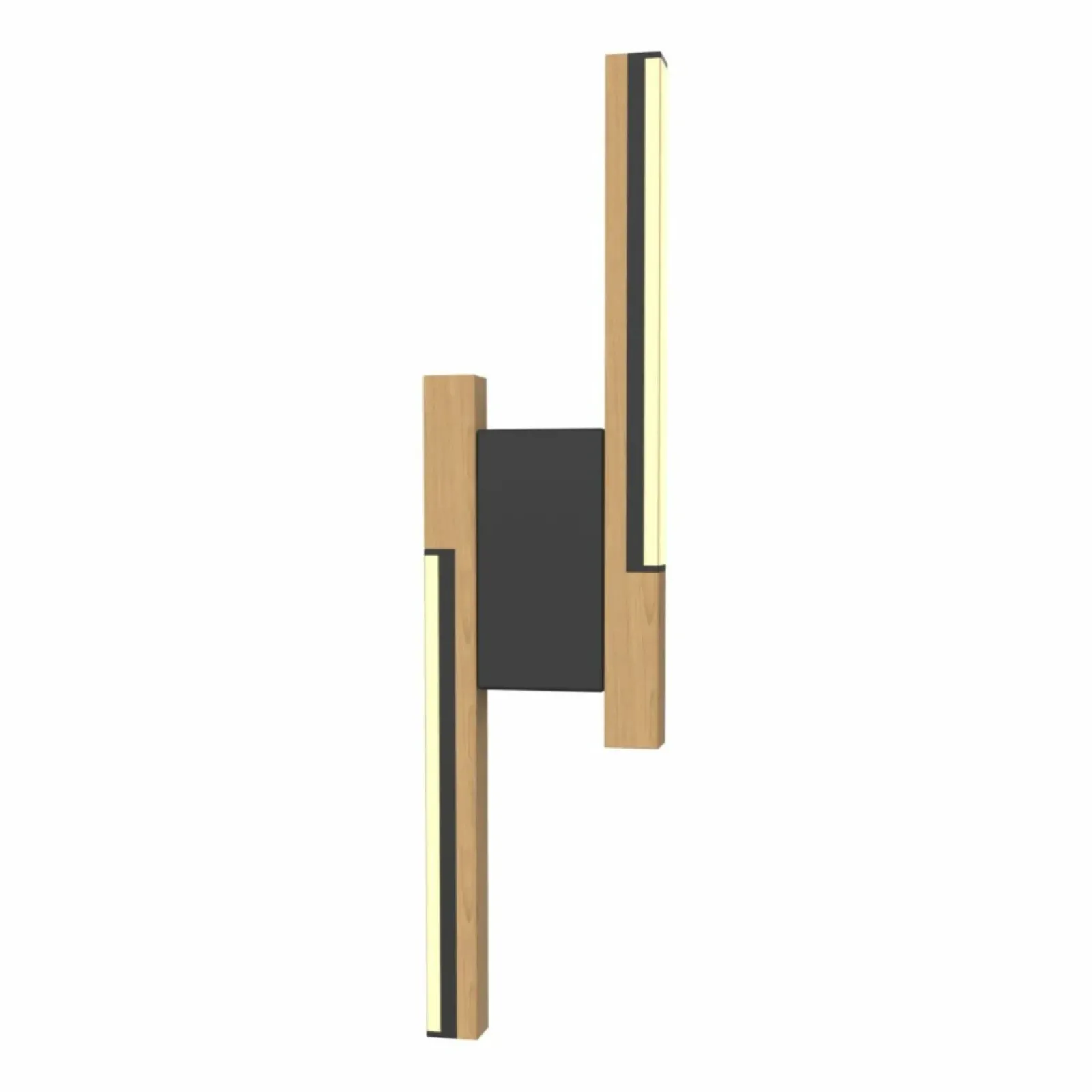 Sklep Kaja Stylowa lampa ścienna LED z drewnem MB4980-2B-3BMT ELIOT | Kaja* Lampy Led