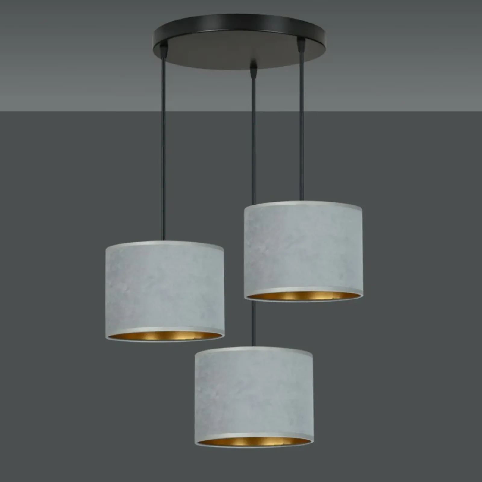 Sklep Kaja Stylowa lampa do przytulnej sypialni 1050/3PREM HILDE PREMIUM | Kaja Shop