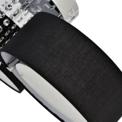 Sklep Kaja Stylowa lampa do sypialni glamour LP-991/3C BK GAMBELA | Kaja Best
