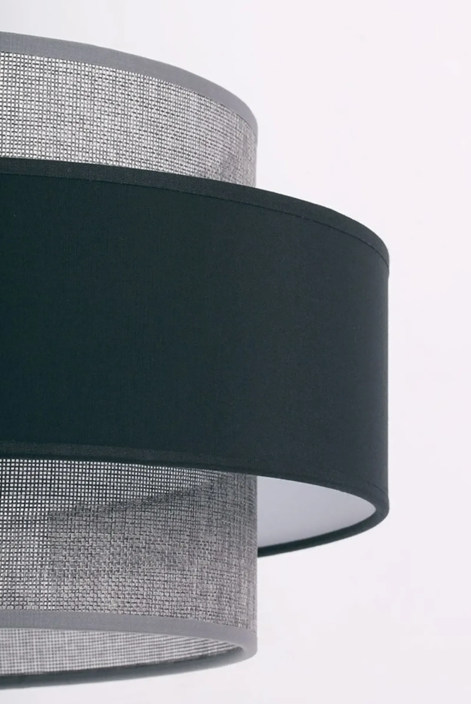 Sklep Kaja Stylowa lampa podłogowa w kolorze czarno-szarym K-5175 z serii ETELA* Lampy Podłogowe Z Abażurem|Lampy Podłogowe
