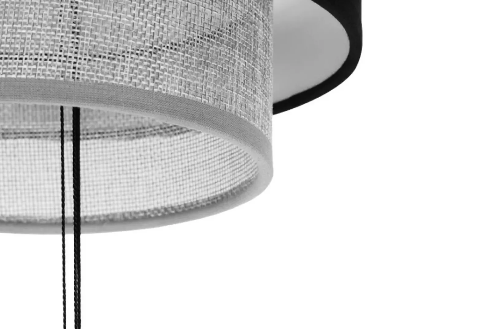 Sklep Kaja Stylowa lampa podłogowa w kolorze czarno-szarym K-5175 z serii ETELA* Lampy Podłogowe Z Abażurem|Lampy Podłogowe