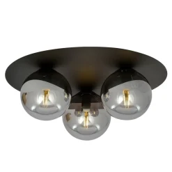 Sklep Kaja Stylowa lampa sufitowa do loftowej sypialni 1128/3 SOLAR | Kaja Best Sale