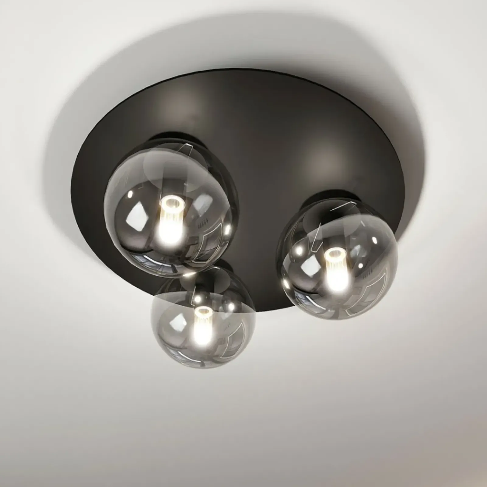 Sklep Kaja Stylowa lampa sufitowa do loftowej sypialni 1128/3 SOLAR | Kaja Best Sale