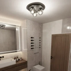 Sklep Kaja Stylowa lampa sufitowa do loftowej sypialni 1128/3 SOLAR | Kaja Best Sale