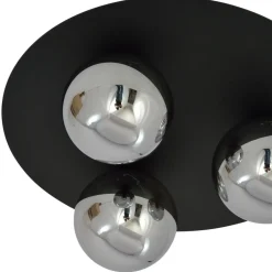 Sklep Kaja Stylowa lampa sufitowa do loftowej sypialni 1128/3 SOLAR | Kaja Best Sale
