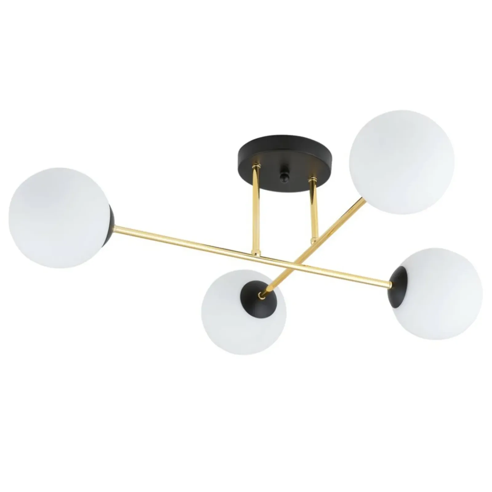 Sklep Kaja Stylowa lampa sufitowa do przytulnej sypialni 1233/4 z serii MAGNUM Best